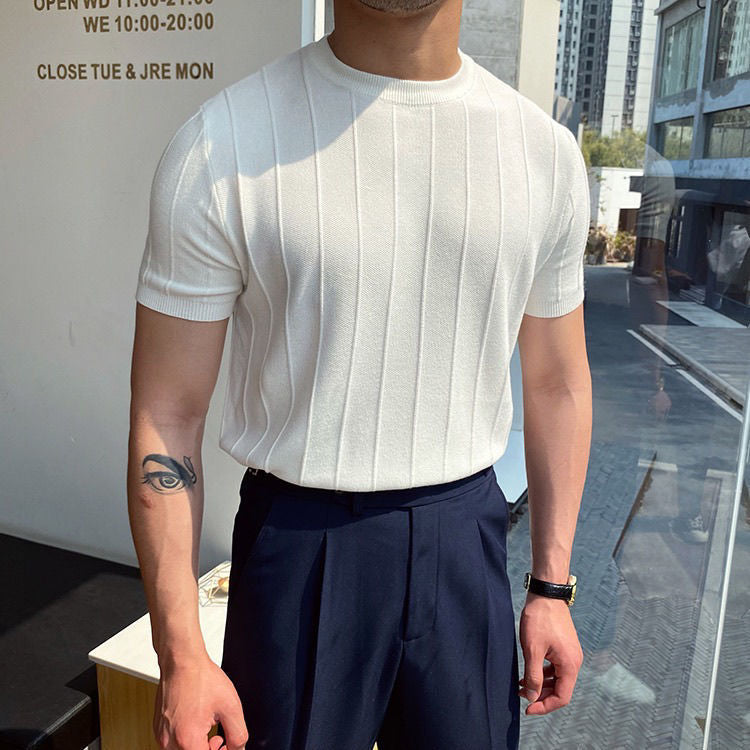 Angelo - T-shirt en tricot