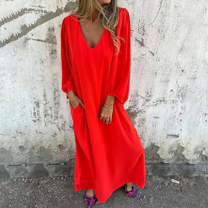 CASSANDRA | LANGES BOHO-KLEID