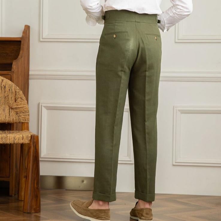 Pantalon en lin Santo