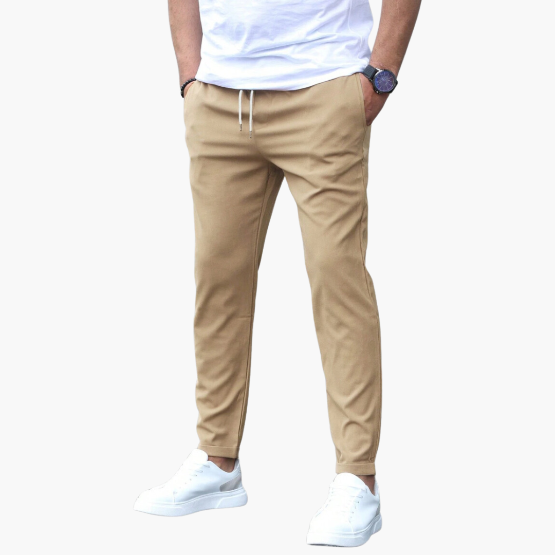 Jonas - Pantalon stretch moderne et flexible pour hommes