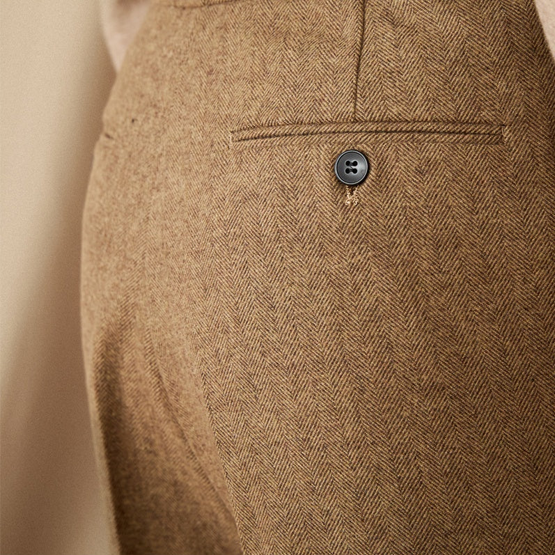 Pantalon en laine Lucenti