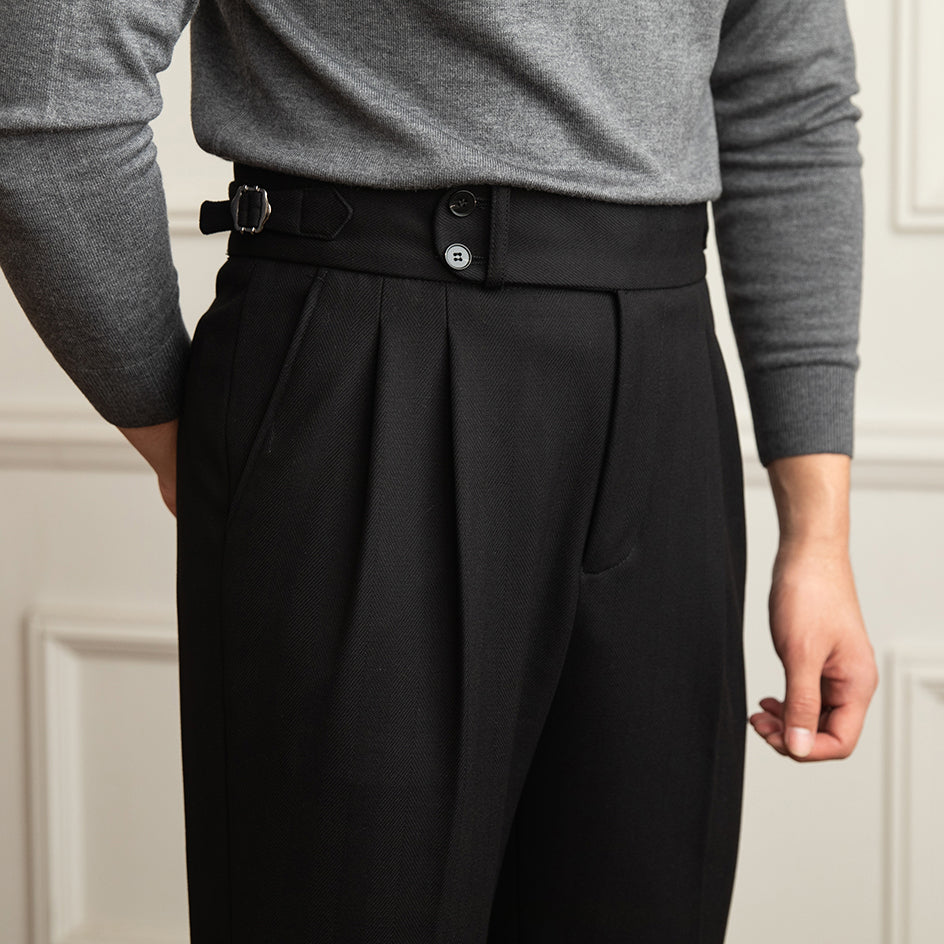 Pantalon en laine Napoli