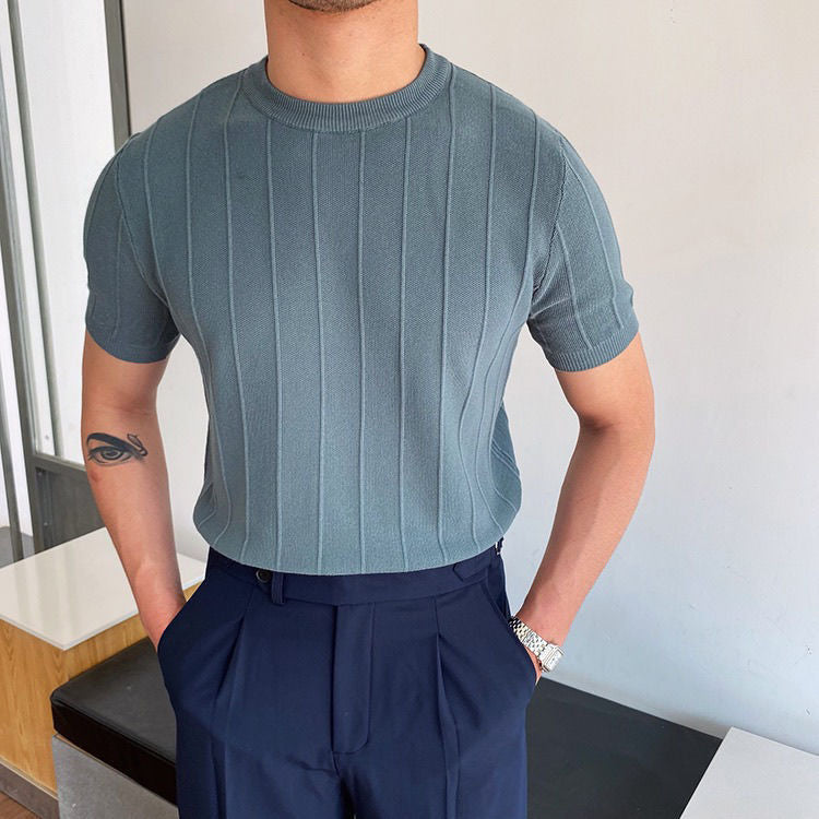 Angelo - T-shirt en tricot