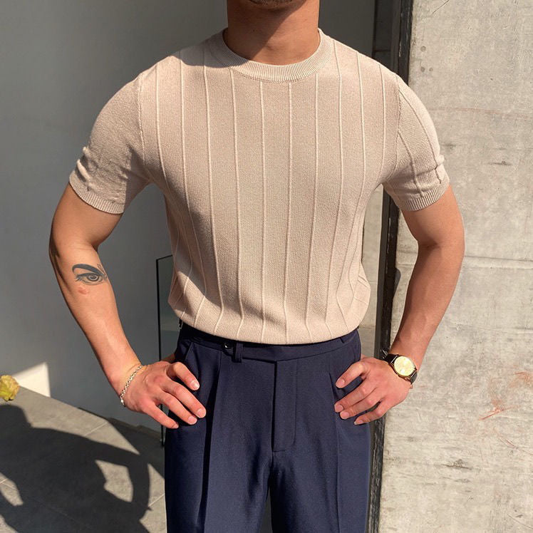 Angelo - T-shirt en tricot
