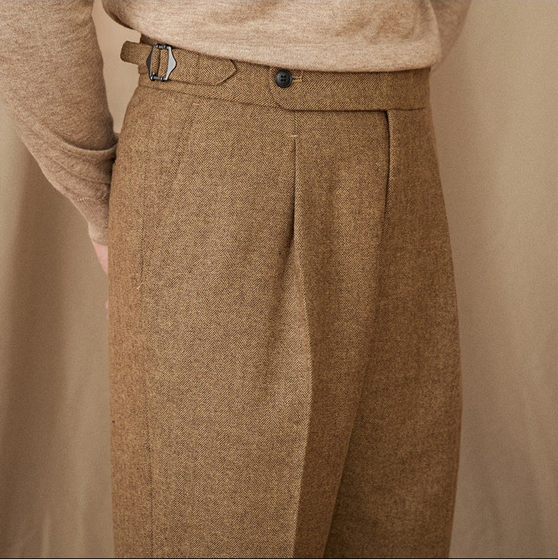 Pantalon en laine Lucenti