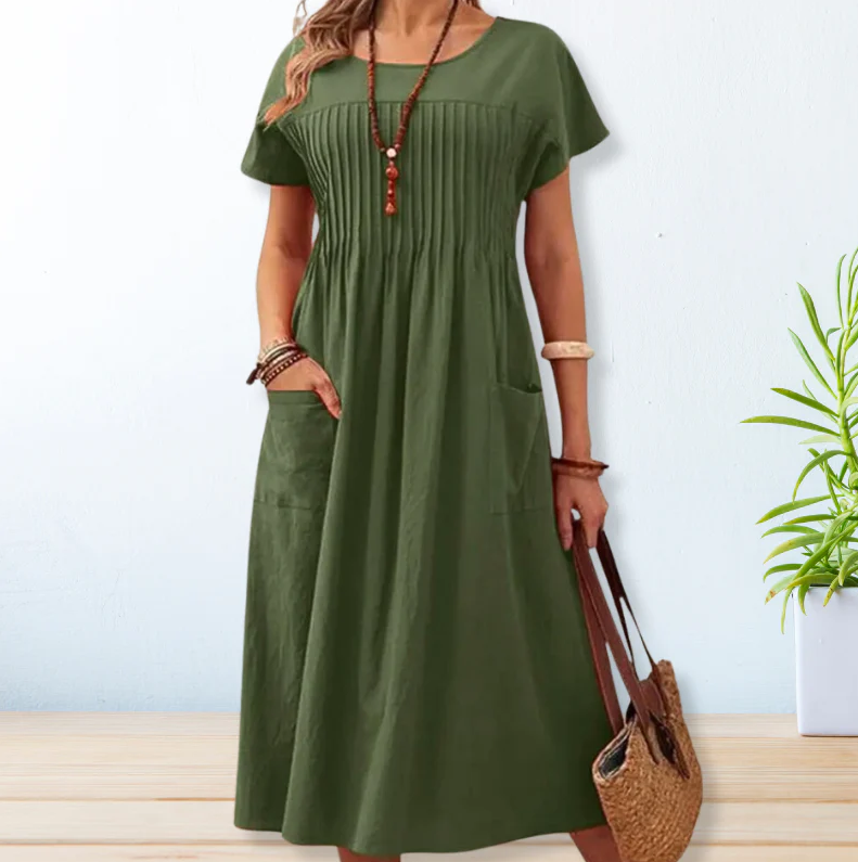 DAFNE | ROBE AVEC DEUX POCHES