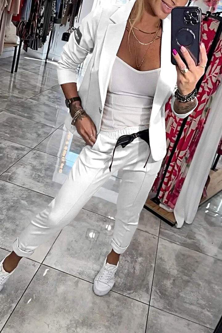 Dulce™ - Ensemble de deux pièces | Veste supérieure & pantalon élastique