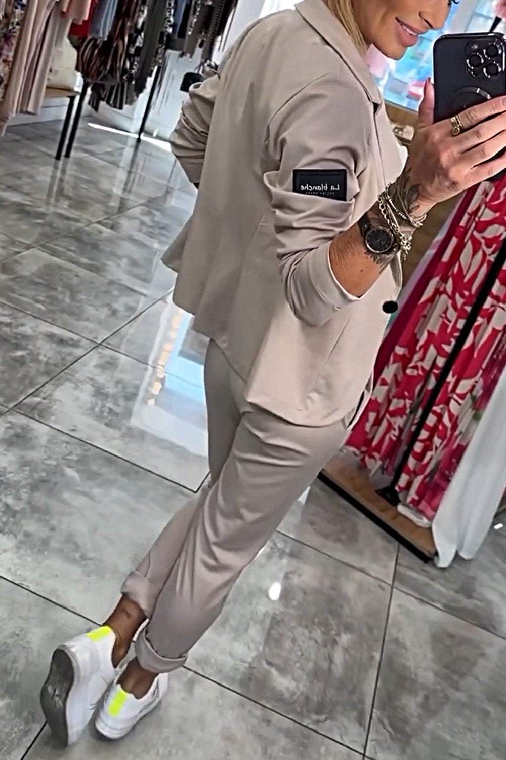 Dulce™ - Ensemble de deux pièces | Veste supérieure & pantalon élastique